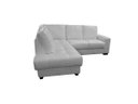 Ver imagem 4 de Sofá de Couro Canto Marrocos 2 Lugares com Chaise Esquerda Branco Pigmentado - Mempra Design