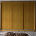 Ver imagem 5 de Guarda Roupa Platinum 3 Portas Naturale Off White - Gelius