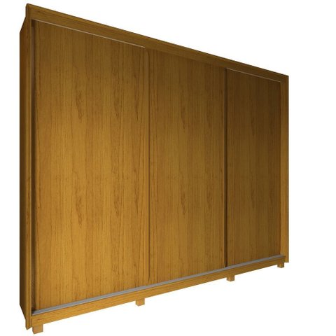 Guarda Roupa Platinum 3 Portas Naturale Off White - Gelius