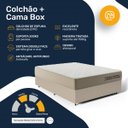 Ver imagem 6 de Cama Box com Colchão de Espuma D70 Double Face Ortopédico Double Sense Casal 138cm