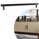 Ver imagem 1 de Puxador Zigrinato IL 1580 - Grafite - 160MM