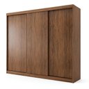 Ver imagem 3 de Guarda Roupa Casal Premium Itália 205,9cm 3 Portas 4 Gavetas Yescasa Marrom/Freijó