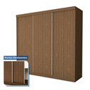 Ver imagem 4 de Guarda Roupa Casal Premium Itália 205,9cm 3 Portas 4 Gavetas Yescasa