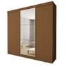 Guarda Roupa Casal Premium Evidence 205,9cm com Espelho 3 Portas 4 Gavetas Espresso Móveis       - 10