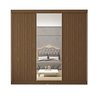 Guarda Roupa Casal Premium Evidence 205,9cm com Espelho 3 Portas 4 Gavetas Espresso Móveis       - 11