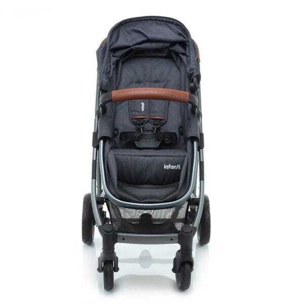 Travel System Epic Lite Trio Alumínio Multi Pos. Com Função Moisés Grey Vintage - 6