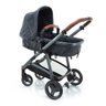 Travel System Epic Lite Trio Alumínio Multi Pos. Com Função Moisés Grey Vintage - 7
