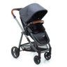 Travel System Epic Lite Trio Alumínio Multi Pos. Com Função Moisés Grey Vintage - 2