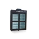 Ver imagem 1 de Minicâmara Cervejeira 30 Caixas 4 Portas De Vidro Polar MCB150PV 220v