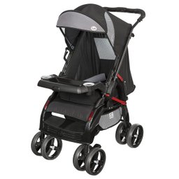 Carrinho de Bebê Passeio Upper Tutti Baby Preto - 1