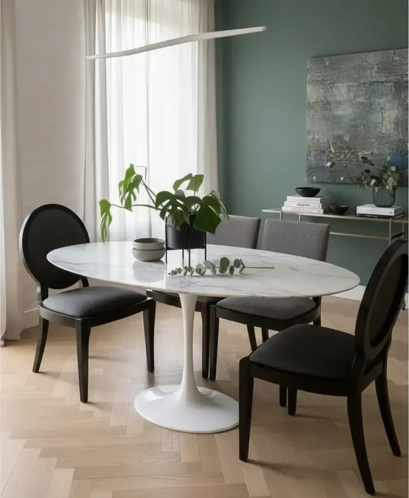 Ver imagem 1 de Mesa Saarinen 180x100cm em Mármore Espírito Santo