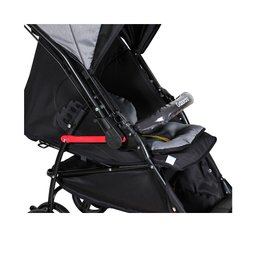 Carrinho de Bebê Maranello - Preto Cinza - Galzerano - 2