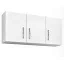 Ver imagem 1 de Armario Aério Branco 3 Portas 120 Cm