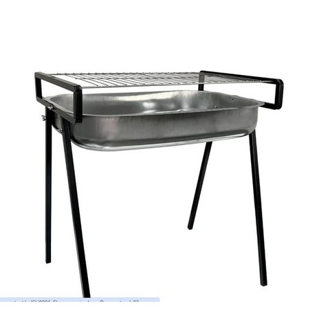 Churrasqueira Inox Desmontável Grilazer 59x38cm