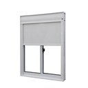 Ver imagem 1 de Janela de Alumínio C/persiana Blackout Tecido Branco 2fls Móveis - 120x150
