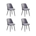 Ver imagem 3 de Conjunto 4 Cadeiras Estofadas com Almofada Removivel Quebec Fratini