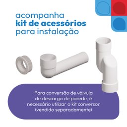 Caixa de Descarga Baixa Duplo Acionamento Astra - 7 Caixa de Descarga Baixa Duplo Acionamento Astra - 7