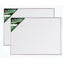 Ver imagem 2 de KIT 2 Quadros Brancos Standard 120x90 cm Com Moldura de Alumínio Pop 5605 Souza