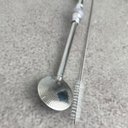 Ver imagem 2 de Bomba de Chimarrão Inox 23cm Anel Pérola Bojo Mil Furos Removível Erva Mate