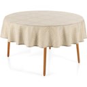Ver imagem 2 de Toalha de Mesa Redonda 178cm Jacquard Beamon - Karsten Bege