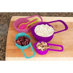 Colher de Medida Kit 6 Peças Coloridas de 7,5 Ml à 250 Ml Prana - 3