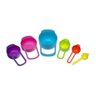 Colher de Medida Kit 6 Peças Coloridas de 7,5 Ml à 250 Ml Prana - 1