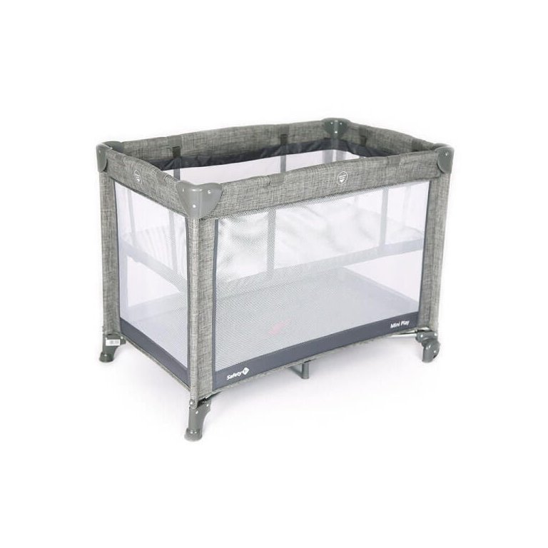 Berço Portátil Mini Play It Grey- Safety 1St