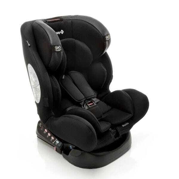 Cadeira para Auto Safety 1st Multifix com Isofix (0 à 36kg) - Black Urban - 1