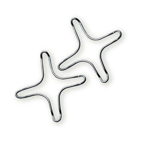 Redutor de Grelha Inox para Fogão Kit 2 Peças Ghidini