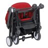 Carrinho de Bebê Burigotto Up Multi-posições - Preto e Vermelho - 7