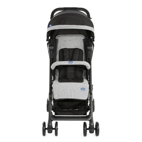 Carrinho de Bebê Chicco Miinimo 4 Posições + Barra de Proteção - Black Night