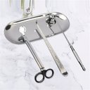 Ver imagem 1 de Kit Tesoura, Apagador e Pinça de Pavio de Vela