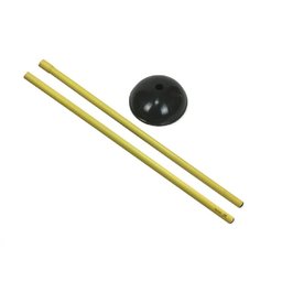Kit 10 Estacas de Agilidade com Base Removível - 2