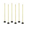 Kit 10 Estacas de Agilidade com Base Removível - 1