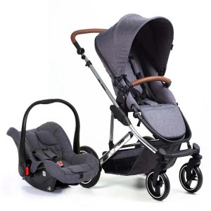 Carrinho Travel System ABC Design COMO4 com Moisés - Linha Diamante