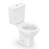 Bacia com Caixa Acoplada Ecoflush 3/6 Lts Smart Clean Azálea Branco Celite - 1