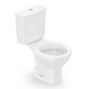 Ver imagem 1 de Bacia com Caixa Acoplada Ecoflush 3/6 Lts Smart Clean Azálea Branco Celite
