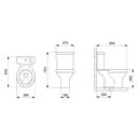 Ver imagem 3 de Bacia com Caixa Acoplada Ecoflush 3/6 Lts Smart Clean Azálea Branco Celite