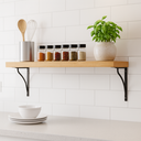 Ver imagem 2 de Prateleira Suspensa Mão Francesa Côncavo 30x60cm