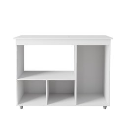 Balcão Multiuso Liza 114m 3 Portas com Nicho para Forno/microondas - Branco Móblis - 3