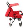 CARRINHO DE BEBÊ GUARDA CHUVA PASSEIO VERMELHO MC48884 - 5