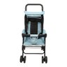 CARRINHO DE BEBÊ GUARDA CHUVA PASSEIO AZUL CLARO MC48889 - 2