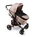 Ver imagem 3 de CARRINHO DE BEBÊ MOISES REVERSÍVEL LUXO MC5014BG
