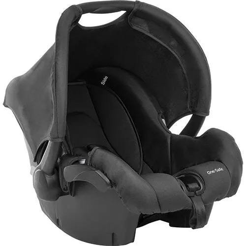 Carrinho de Bebê Travel System Mobi Safety 1st Preto e Branco - 4