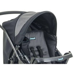 Carrinho de Bebê AT6 K + Bebê Conforto Preto / Cinza + Base - Burigotto - 3