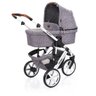 Carrinho de Bebê Salsa 3 Rodas com Moisés Race (Cinza Claro) - ABC Design - 3