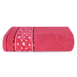 Toalha de Banho Charme Rose Blush 68cm X 1,35m