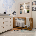 Ver imagem 2 de Berço 3 em 1 com Colchões Linha Evolutivo em Madeira Maciça Quater