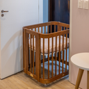 Ver imagem 5 de Berço 3 em 1 Americano de Madeira Linha Evolutivo Cromo Quater