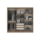 Ver imagem 4 de Guarda Roupa 6 Portas Belmont Cedro/Salvia - Carraro